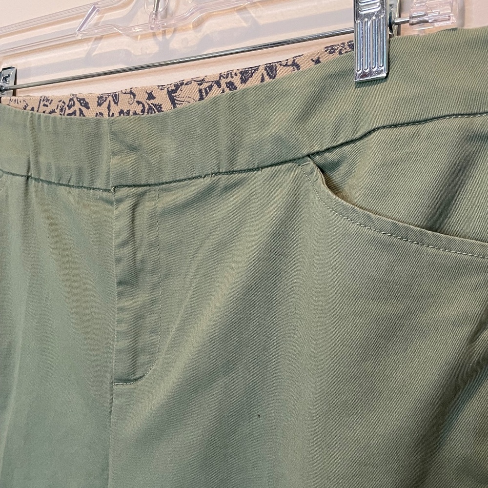 Appleseed's Sage Cotton Pants - 12p - Picture 4 of 8
